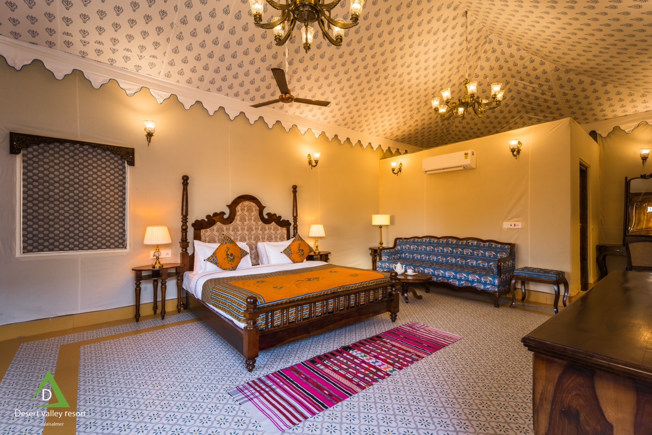 Luxurious Resort Room Interior 1